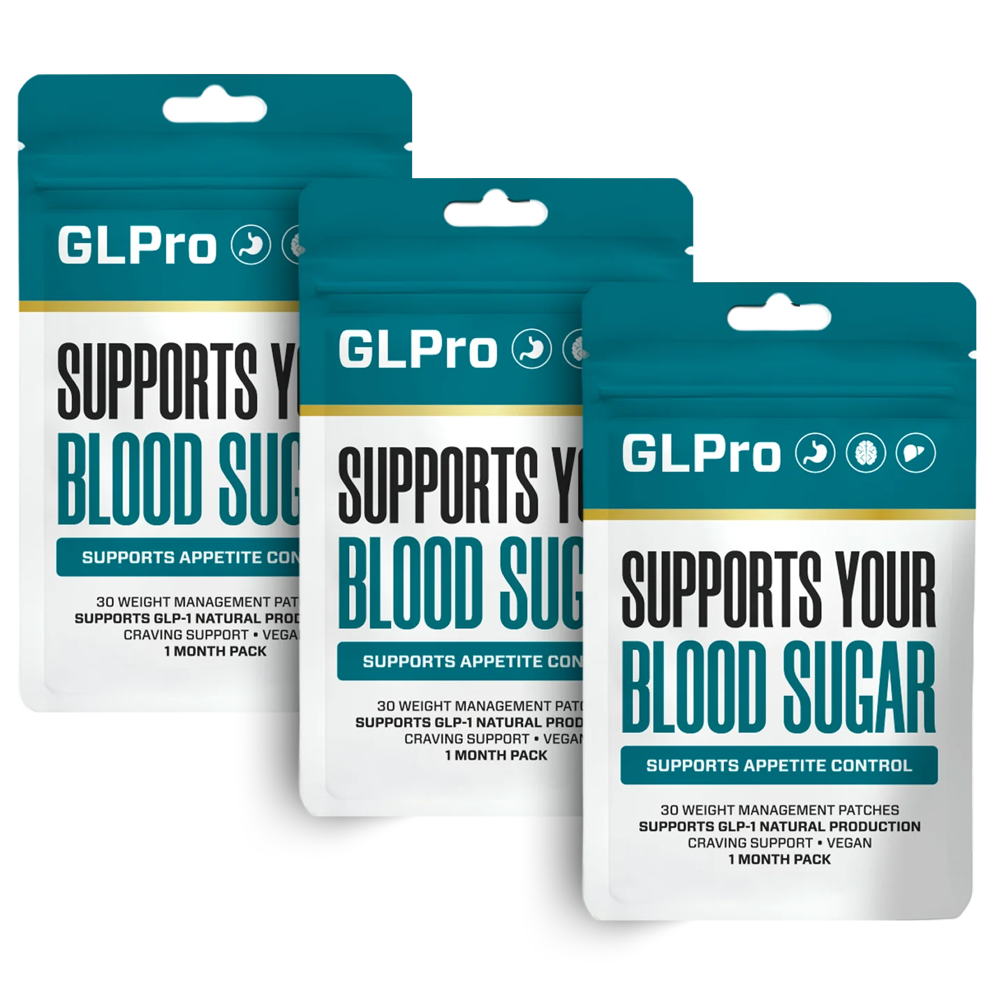 GLPro Patches 3-pack